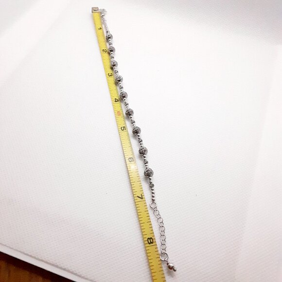 New 6.8 grams sterling silver bracelet - Picture 4 of 11